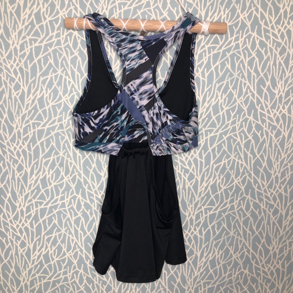 Mono B Built in Bra Racerback Athletic Top. - Picture 5 of 7